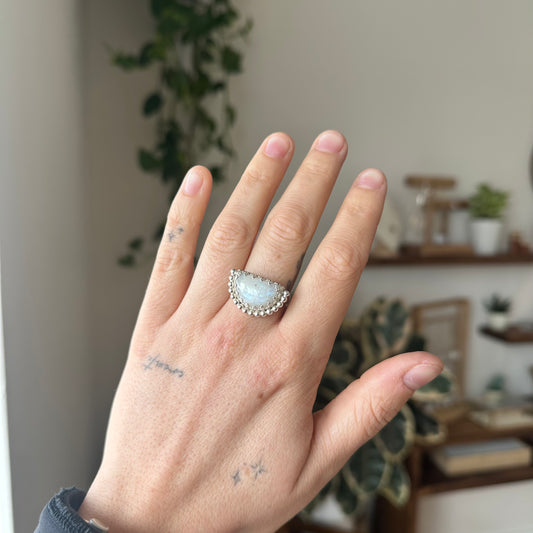 Moonstone Ring - 9.5