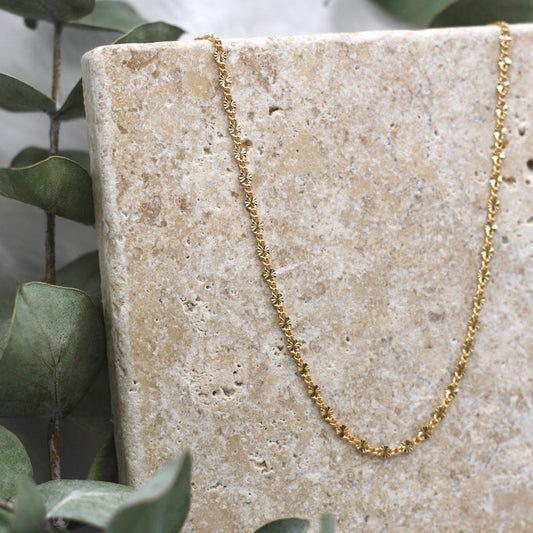 Gold Fill Dapped Chain