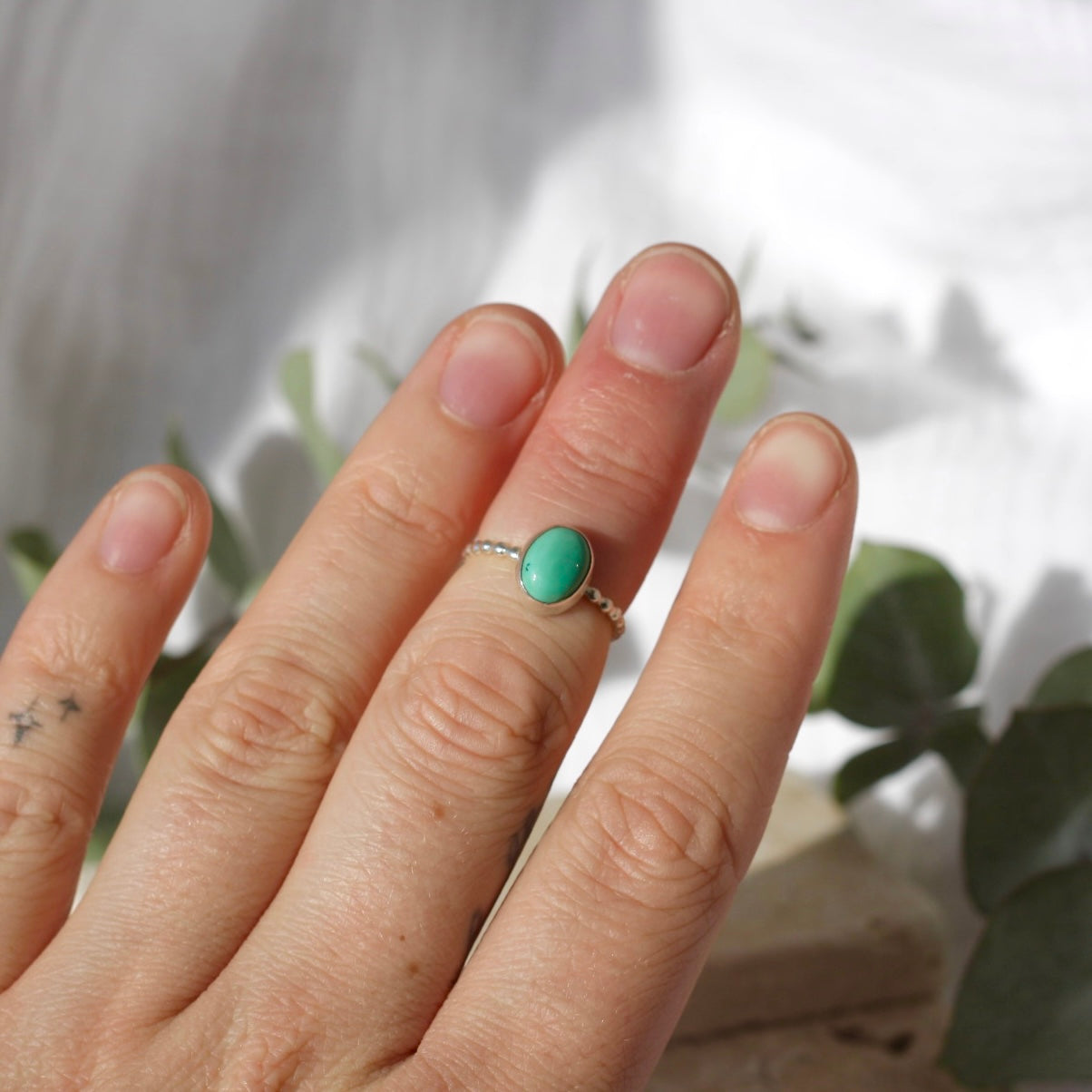 Turquoise Ring - 4.5