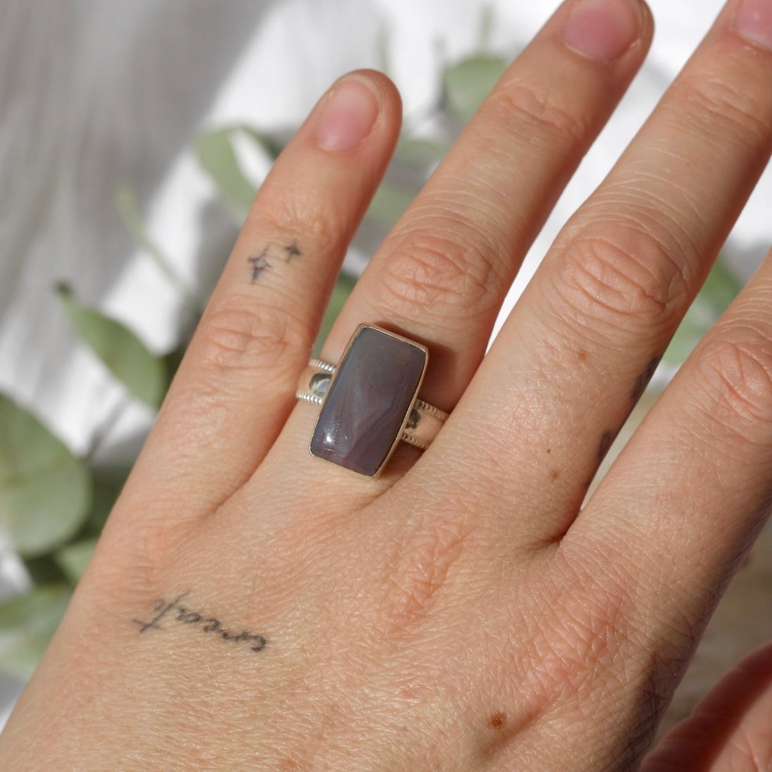 Agate Ring - 8.5