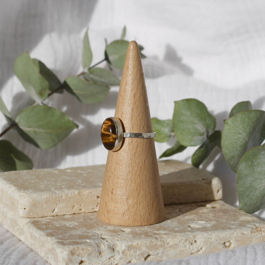 Tigers Eye Ring - 8.5