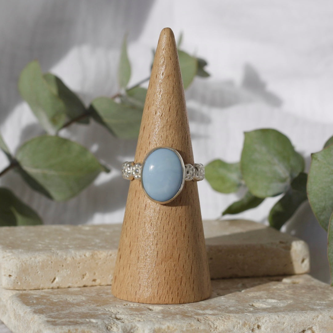Lace Agate Ring - 9.75