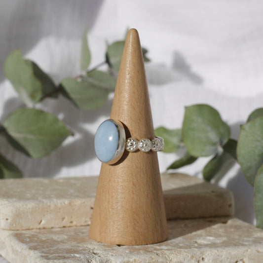 Lace Agate Ring - 9.75