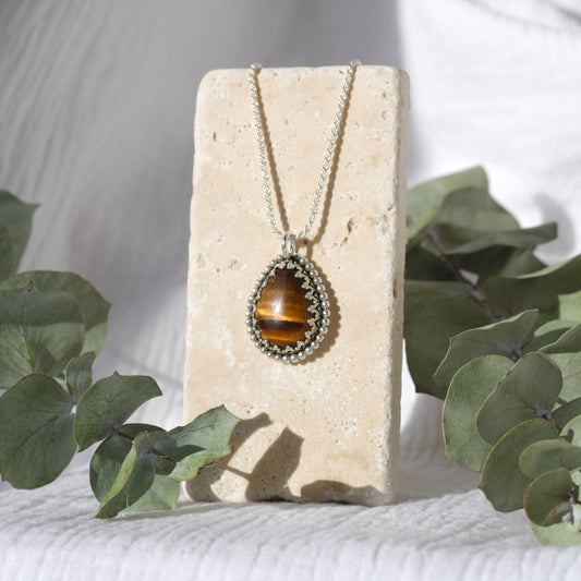 Colgante de ojo de tigre 