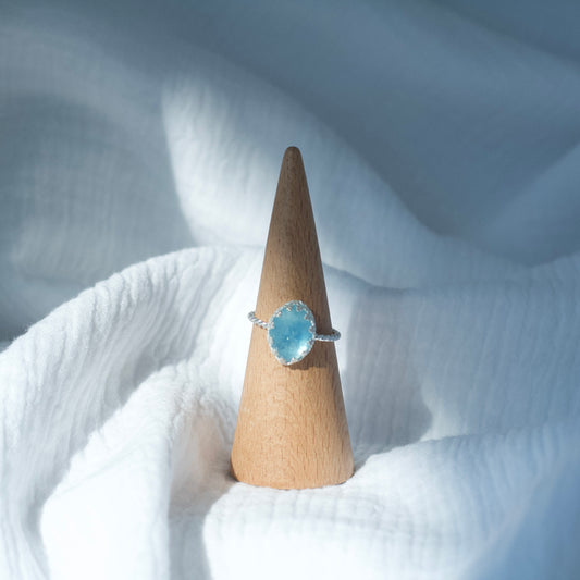 Aquamarine Ring - 9.5