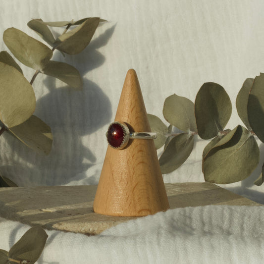 Anillo de rubí - 6,5 