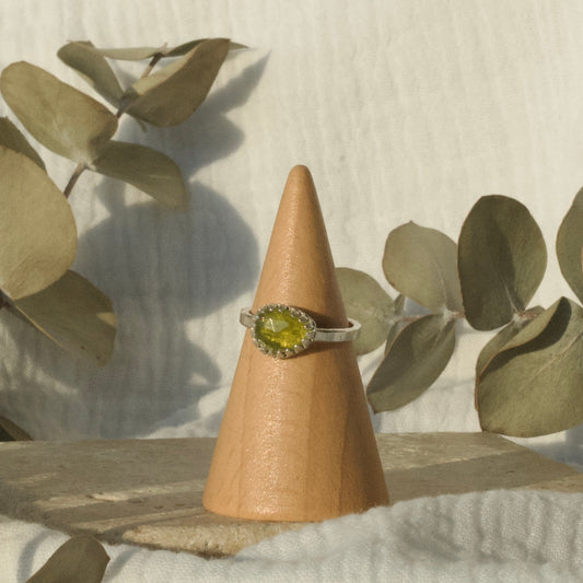 Anillo de peridoto - 5,5 
