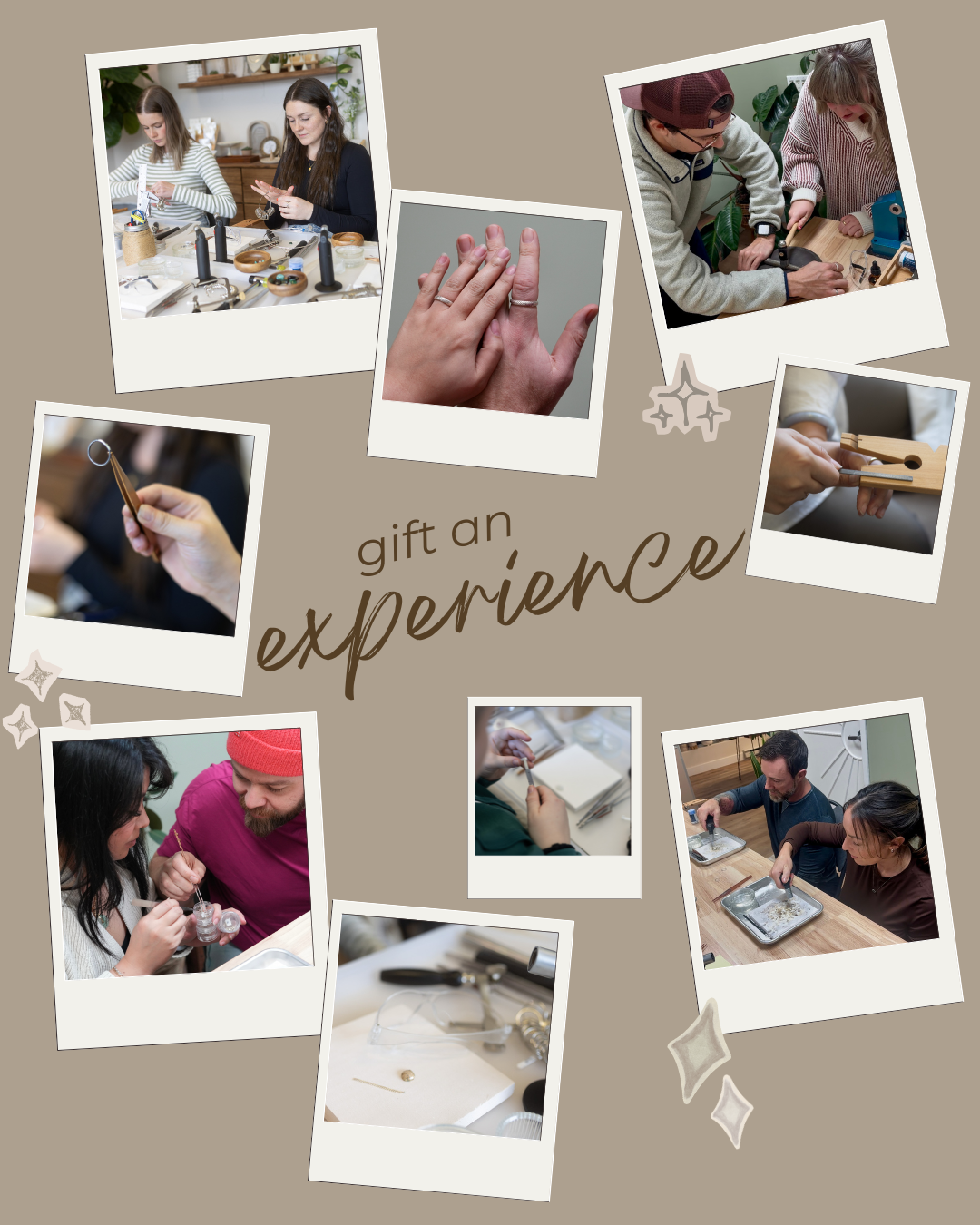 Gift an Experience - Metalsmith Workshop Gift Card