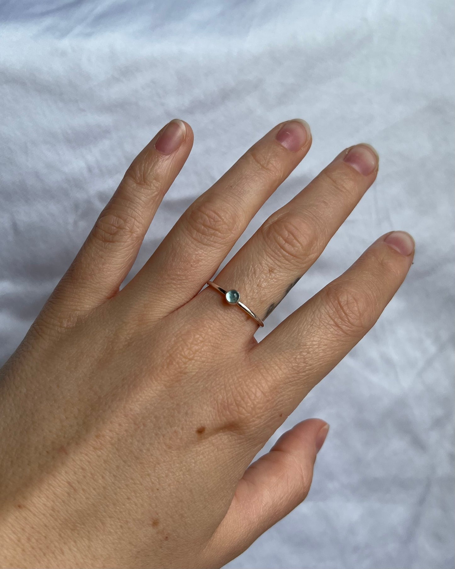 Aquamarine Ring