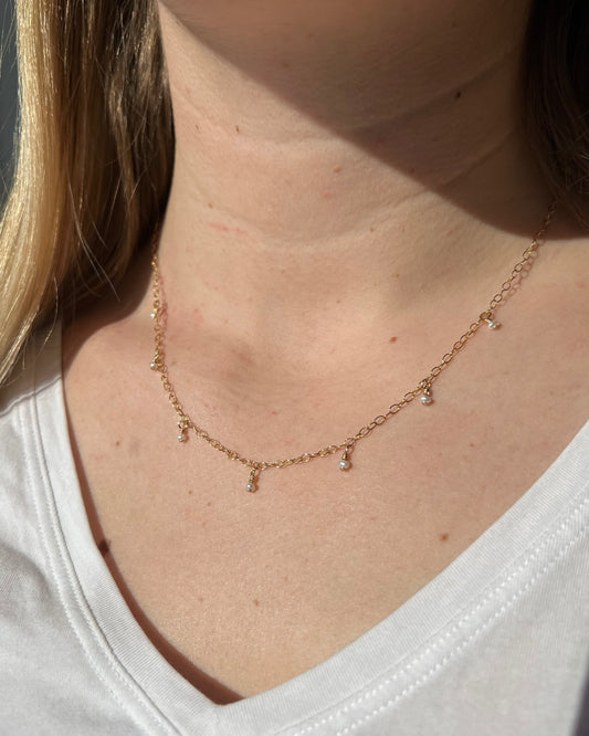 Pearl Drop Necklace